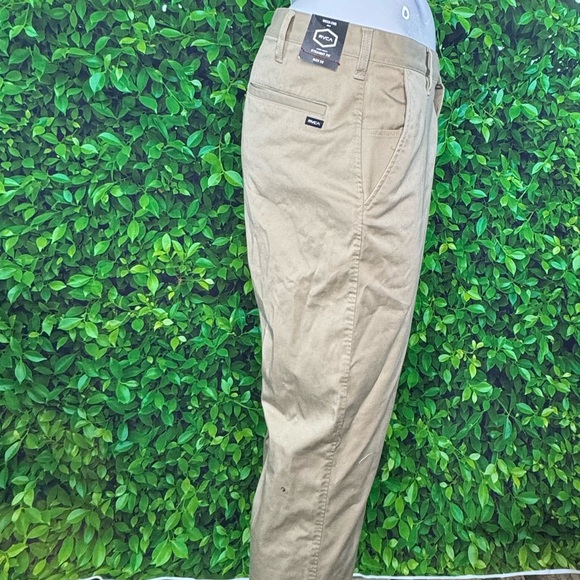RVCA Men’s The Weekend Stretch Straight Fit Pants - NWT - Picture 6 of 12